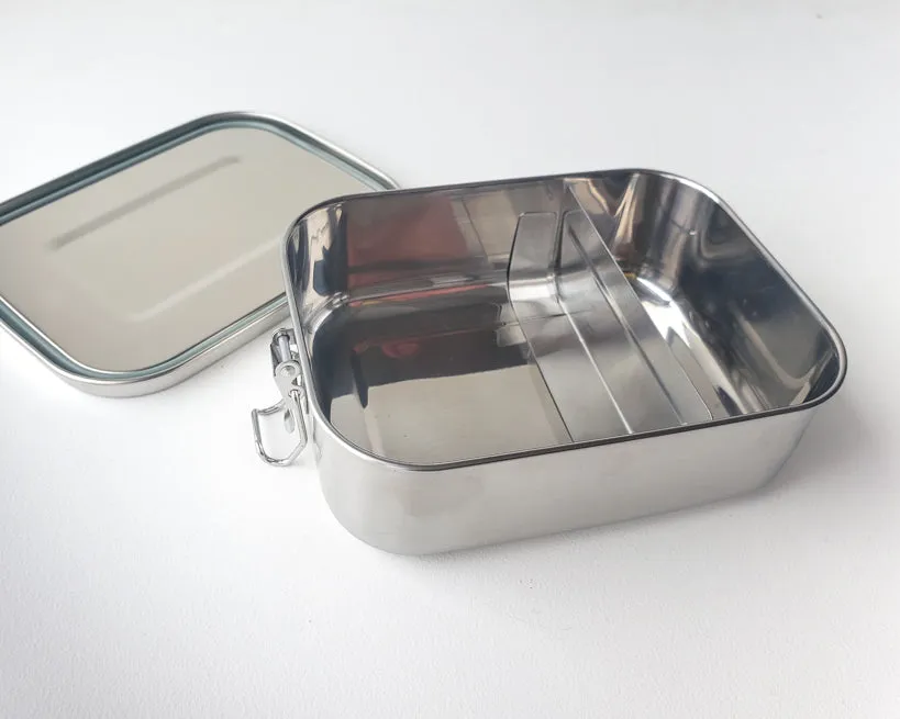 Stainless Steel Airtight Lunchbox — 7"x5"