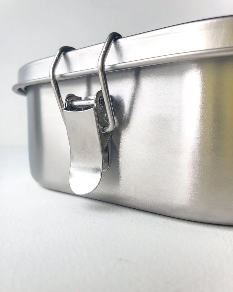 Stainless Steel Airtight Lunchbox — 7"x5"