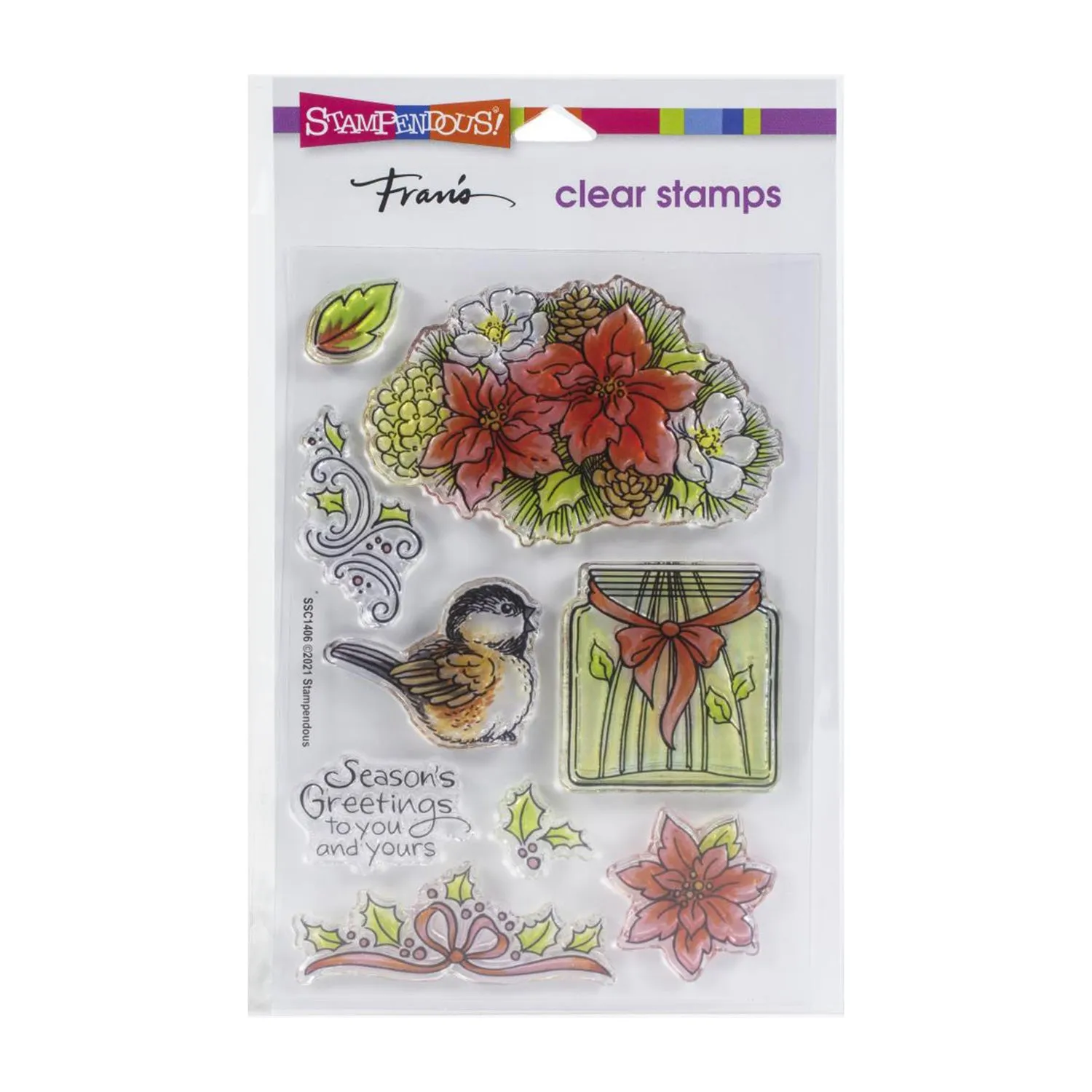 Stampendous Perfectly Clear Stamps - Season Shapes*