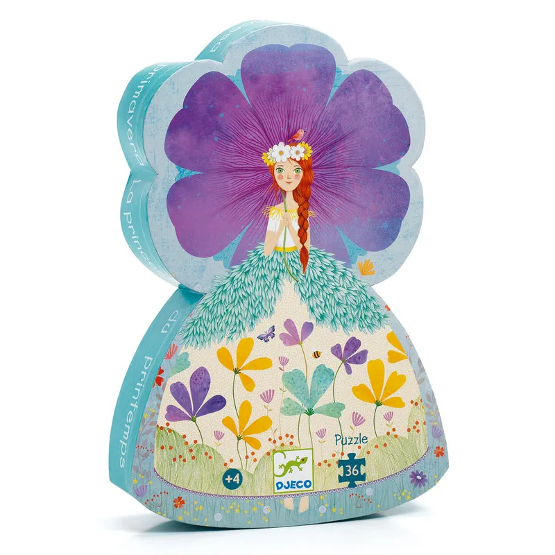 The Princess Of Spring 36pc Silhouette Kids Puzzle