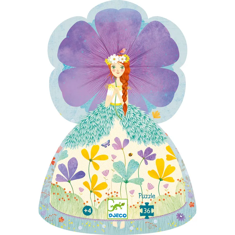 The Princess Of Spring 36pc Silhouette Kids Puzzle