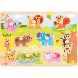 Tooky Toys Wooden Animal Puzzle