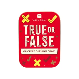 True or False in a Tin