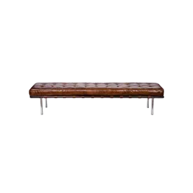 Tufted Gallery Bench