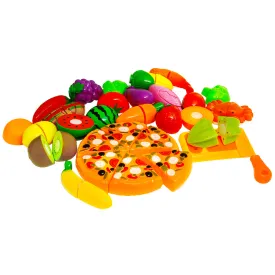 YIWA 26pcs Pretend Play Food Set for Kids Toys Playset